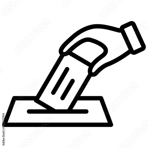 Vote Outline Icon
