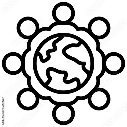 Culture Outline Icon
