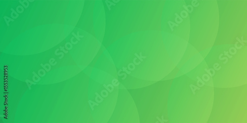 Minimalist banner background green and yellow gradations with circle shape.Modern ,trendy,for template cover ads. presentation