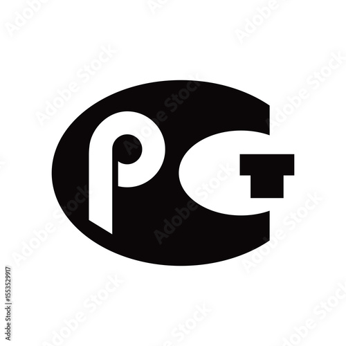 PCT VECTOR LOGO SIGN BLACK