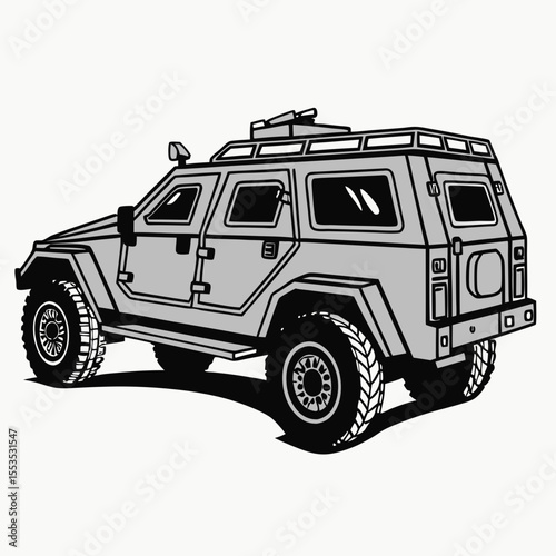 police car vector illustration