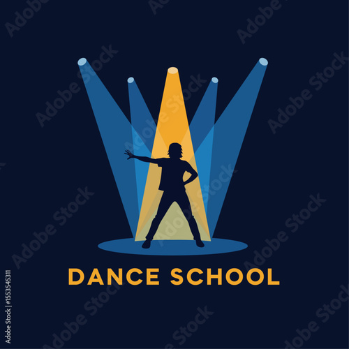 Dynamic Dancer Logo - Dance School, Performance, Studio