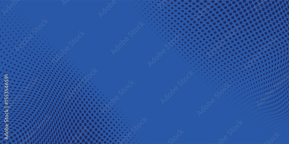 Obraz premium abstract halftone texture blue background in geometric style modern sport