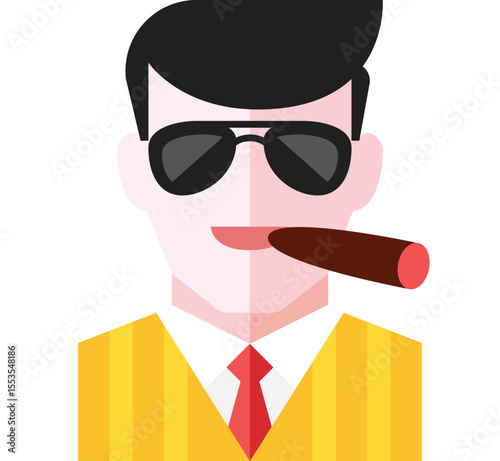 man with glasses