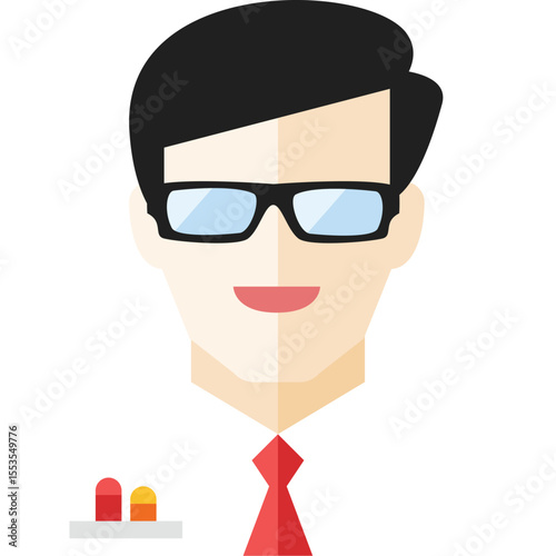 funny cartoon scientist