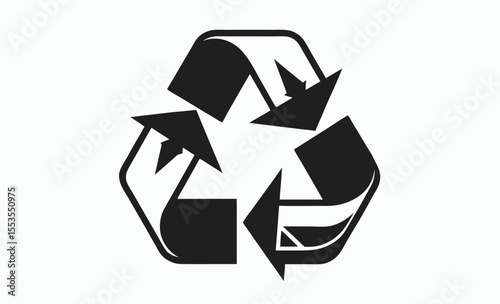 recycle icon, eco symbol, sustainability logo, green cycle sign, environmental emblem