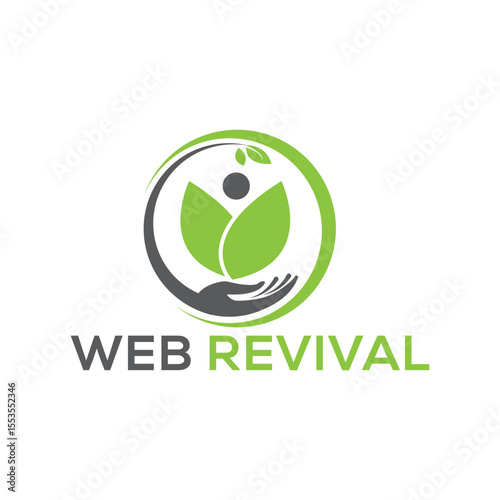 Web Revival Logo features a sleek, modern design with digital-inspired elements, symbolizing innovation and transformation—perfect for web development, tech startups, and digital marketing brands.
