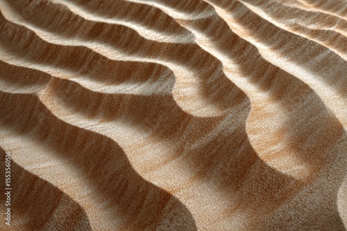 A mesmerizing close-up of sand dunes, showcasing intricate patterns and textures.