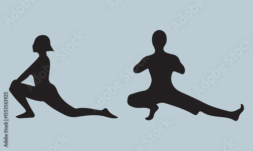 silhouette of a girl lifestyle, relaxation, yoga, people, exercising, sport, india, mindfulness, healthy lifestyle, woman, adult, balance, exercise, horizontal, meditating, one person, photography, co
