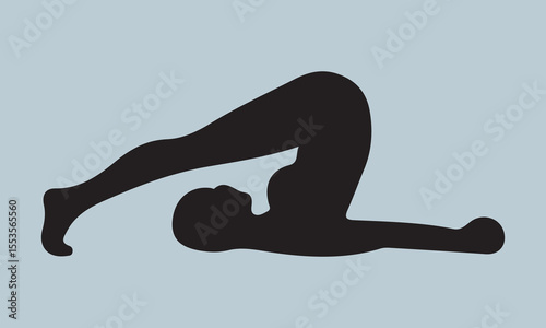 silhouette of a woman lifestyle, relaxation, yoga, people, exercising, sport, india, mindfulness, healthy lifestyle, woman, adult, balance, exercise, horizontal, meditating, one person, photography, c