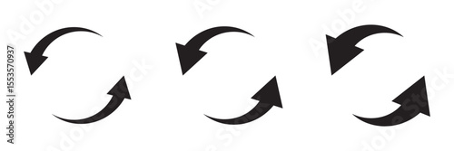 Refresh arrow symbol reload sync rotate exchange