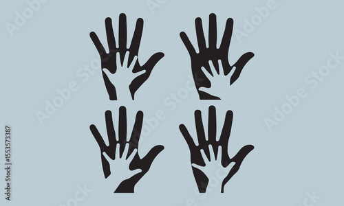 hands vector illustration
