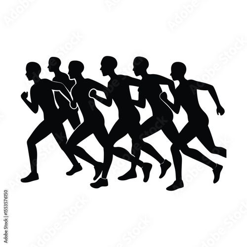 silhouette-of-people-running-marathon-group-vector.eps