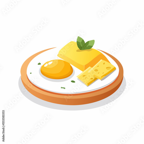 Delicious cheese and egg dish kitchen food photography bright aesthetic culinary delight