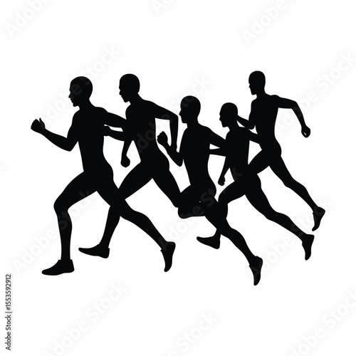 group-of-runners-silhouettes-in-motion-vector-on-w.eps