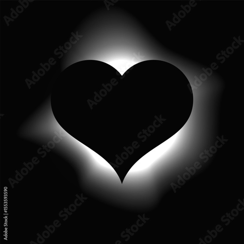 Heart illuminate light frame
