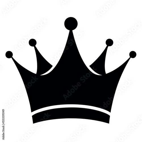 set of crowns vector