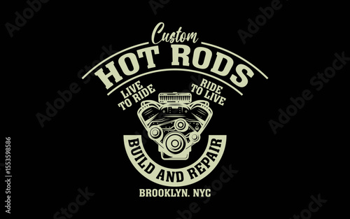 Hot Rod Vintage Old Classic Race Car t-shirt quotes svg design