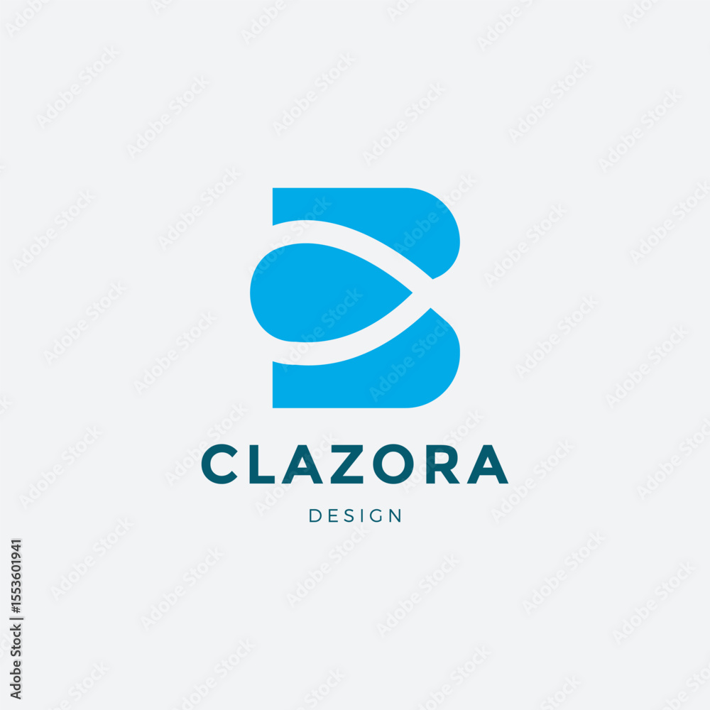 Obraz premium A sleek and modern letter 