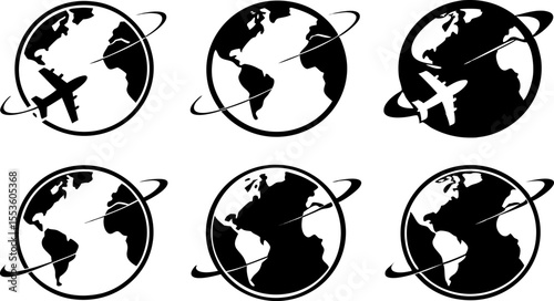 airplane fly around the planet earth vector logo d (1).eps