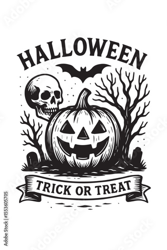 Halloween Label Design
