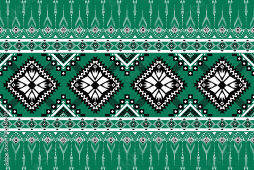 Ethnic geometric pattern seamless