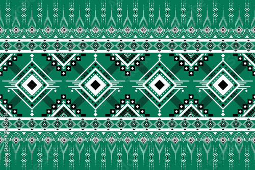 Ethnic geometric pattern seamless