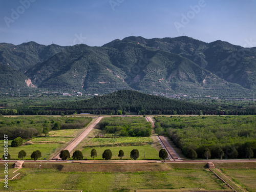 The Mausoleum of the First Qin Emperor in Mount Li