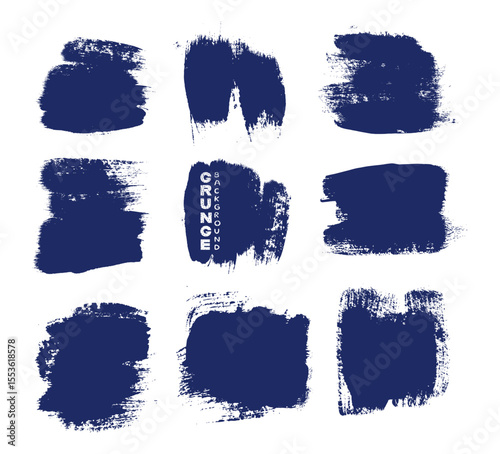 Grunge hand drawn of brush banner