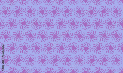 Seamless purple floral pattern.  Elegant, repeating design ideal for textile prints, website backgrounds, or stationery.