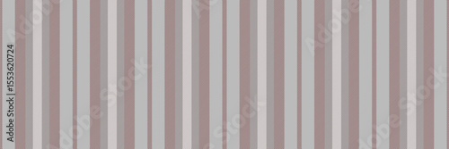 Vozy fabric pattern background, sparse stripe textile lines. Styling vertical seamless vector texture in silver and red colors.