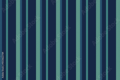 Tontour pattern textile lines, pure fabric texture vertical. Ceremony stripe vector seamless background in dark and green colors.