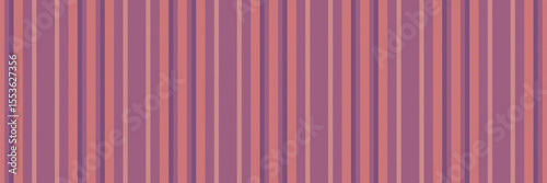 Contour background stripe textile, geometry pattern lines vector. American fabric seamless vertical texture in pink and red colors.