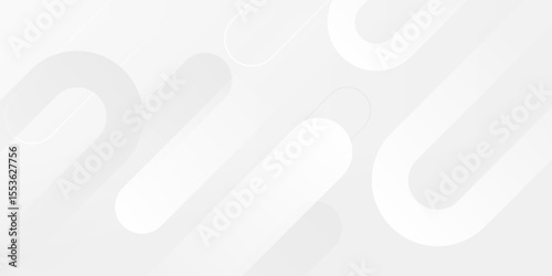 Abstract white background. Minimal geometric white light background abstract design.