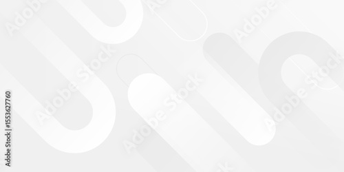 Abstract white background. Minimal geometric white light background abstract design.