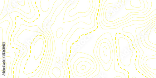 Retro topographic map. Geographic contour map. Abstract outline grid, vector illustration.