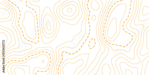 Retro topographic map. Geographic contour map. Abstract outline grid, vector illustration.