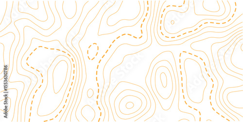 Retro topographic map. Geographic contour map. Abstract outline grid, vector illustration.