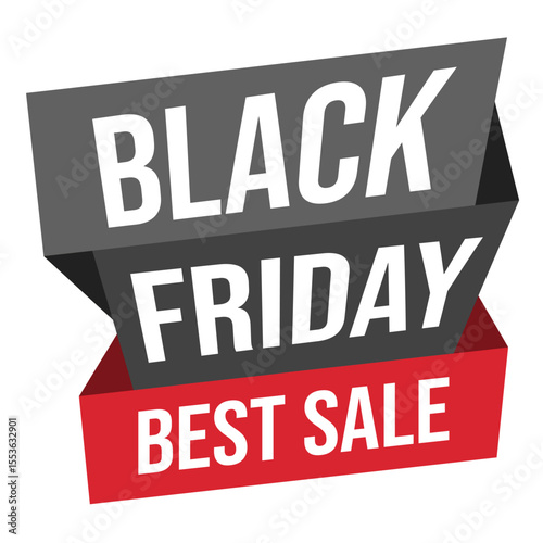 Black Friday promo badges for seasonal shopping and big discounts