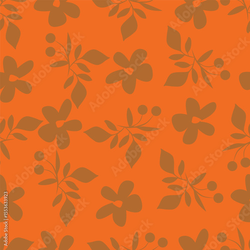 vintage floral seamless pattern. Rich with nostalgia and classic elegance, this pattern evokes the charm of a bygone era for print and textile