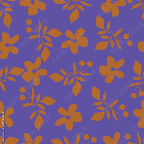 vintage floral seamless pattern. Rich with nostalgia and classic elegance, this pattern evokes the charm of a bygone era for print and textile