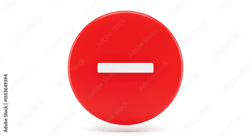 Red Circle Minus Sign Icon. Red Circle Minus Sign Icon.