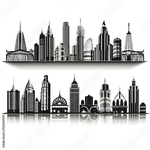 Classic architecture collection with ornate facades and historical styles.