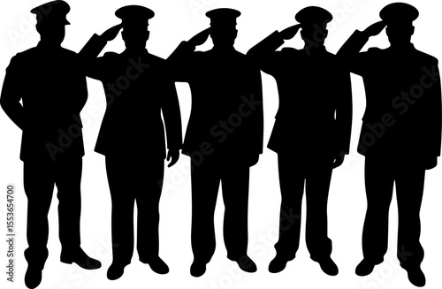 American soldiers, military, army, marching, vector bundle