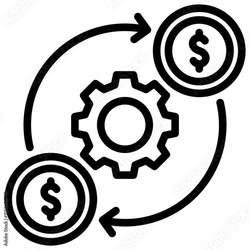 Cash Flow Icon