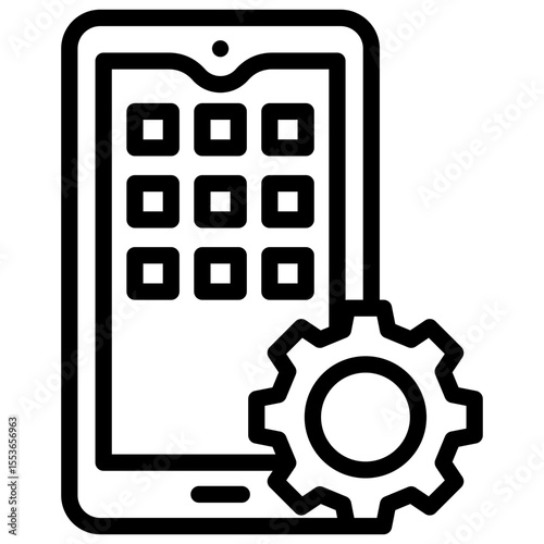 Mobile App Development Icon