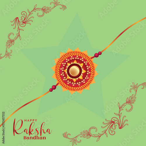 Happy Raksha Bandhan Indian festival Vector Illustration Design