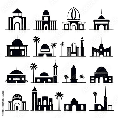 Classic architecture collection with ornate facades and historical styles.