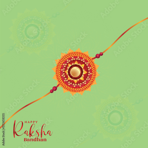 Happy Raksha Bandhan Indian festival Vector Illustration Design