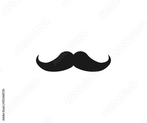 Mustache, fashion, beard icon. Vector illustration.